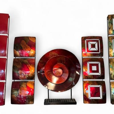 Metal Contemporary Home Decor