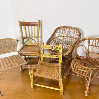 Children’s Chairs: Rattan, Wicker, Rush & More