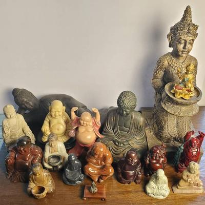 Buddha Figurines - 1.5-16”h