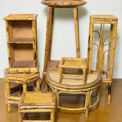 Rattan Stands