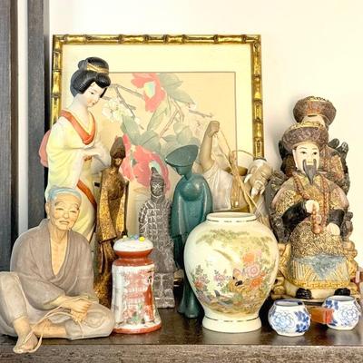 Asian Decor & Figurines - Tallest 11”