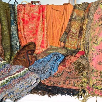 Women's Brocade Scarves - Lot 2