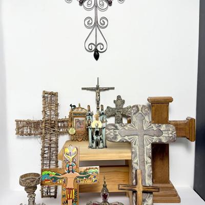 Crucifixes & Crosses, Plus More Christian  Decor 