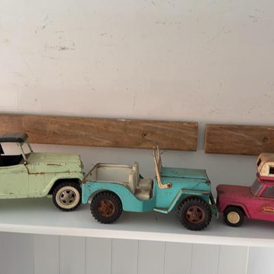 3 Vintage Tonka Trucks
