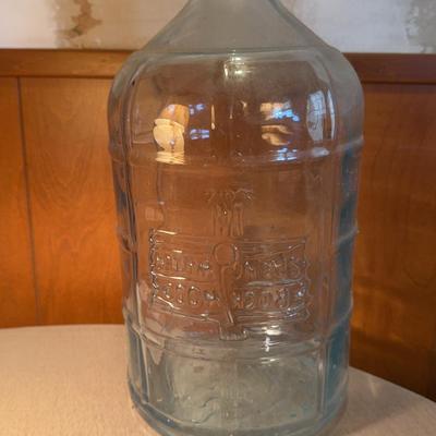 Vintage Rockwood Springwater Glass Bottle