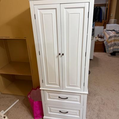 White Storage Cabinet