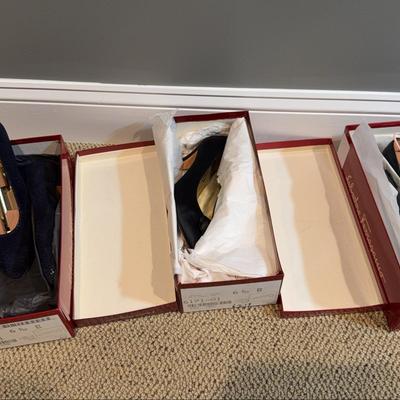 3 Prs Salvatore Ferragamo Woman’s Vintage Shoes 