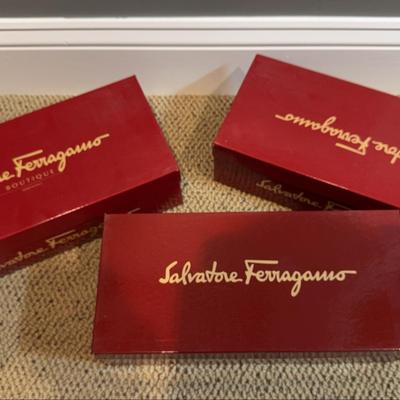 3 vintage Salvatore Ferragamo Shoes