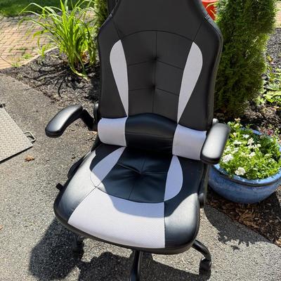 Black & White Gaming Chair