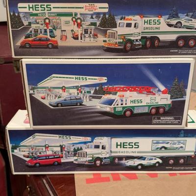3 Hess Trucks