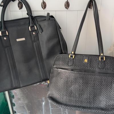 Brooks Brothers Briefcase & Etienne Aigner Purse