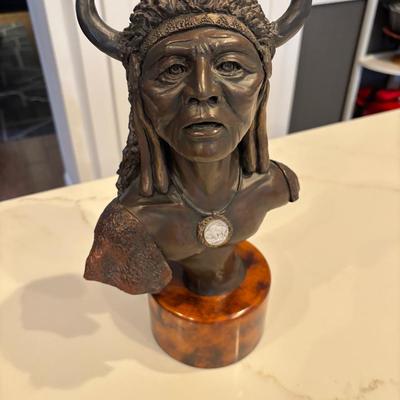Native American Chief Bust