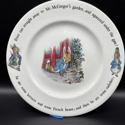 Peter Rabbit Collector Plate By Wedgwood 