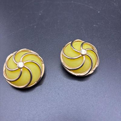 Vintage Clip On Style Earrings