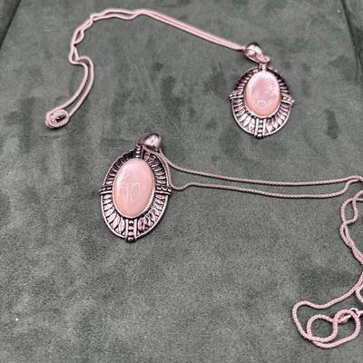 New Stock Mother Of Pearl Set In 925 silver
