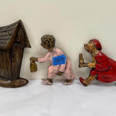 Vintage 1970's Ceramic Wall Hangings