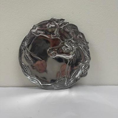 Arthur Court Horse Plate