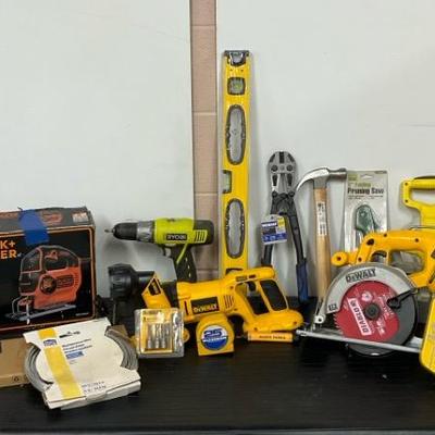 Black & Decker, Dewalt Power Tools, And More 