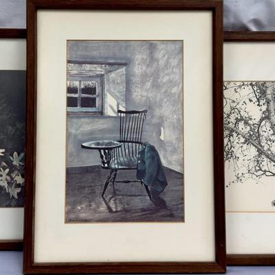 Dry Brush, Ink Brush Andrew Wyeth Paintings + Frames & Glass