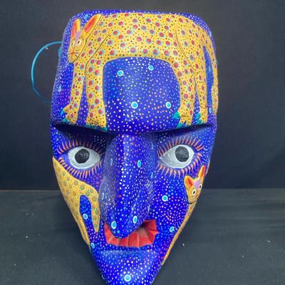 Octavio Duarte Wood Carved Mask