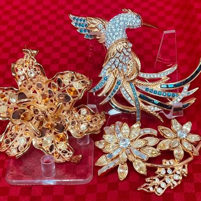 Nolan Miller Vintage Brooch Collection 