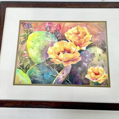 Signed Print L Copper 12/50 Limited Edition 