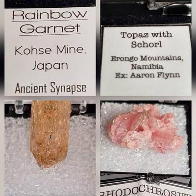 Collection Of Minerals From Australia, China, Japan, Morocco, And More