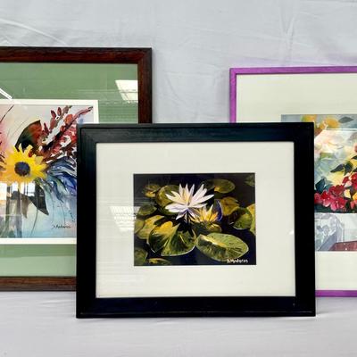 Framed And Signed Prints By D. Madaras 