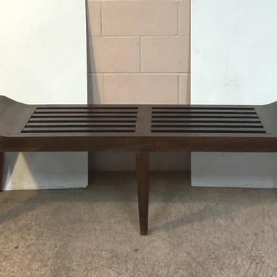 Hardwood Tribal Bench By Christian Liaigre 