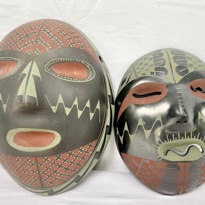 Mata Ortiz Felipe Andrew Polychrome Geometric Face Masks