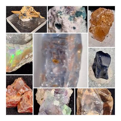 Collection Of Minerals From Brazil, Canada, Ethiopia, Sri Lanka, And More
