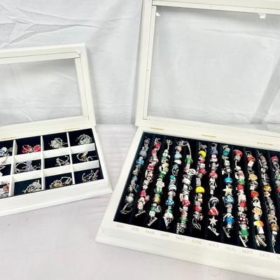 Willabee & Ward Complete Charm Bracelet Set & Complete Earrings Set