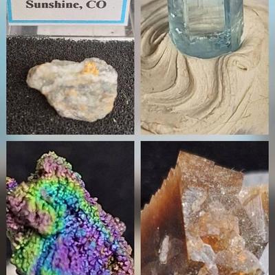 Collection Of Minerals From Colorado, Georgia, New York, Washington, And More 