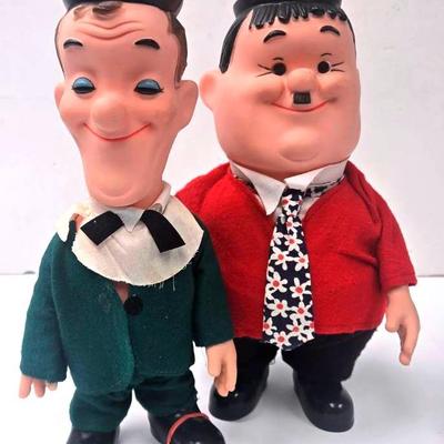 "Berman & Anderson" Oliver Hardy & Stan Laurel Dolls