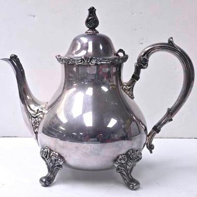 "Webster-Wilcox" Silver-plated Coffee Pot
