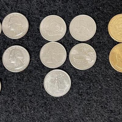 Bicentennial No Mint Quarters, State Quarters, Golden $1 and More
