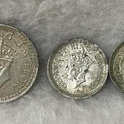 King George VI 1944 British India Rupees