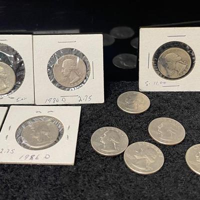 Vintage Collectible Quarters
