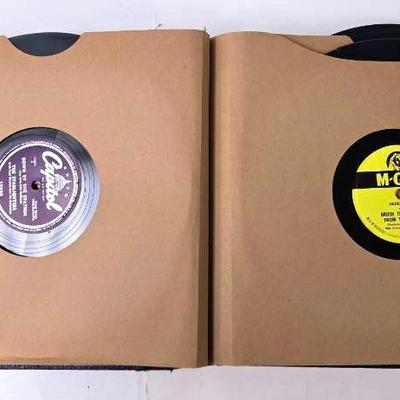 Vinyl Record Binder With Records