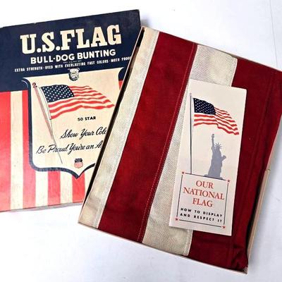 "Dettra" Bull-Dog Bunting U.S. Flag