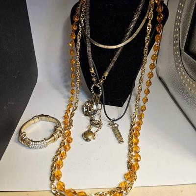 Sterling Vintage Round Necklace, Cj Designer, Sarah Cov. Plus