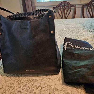 Calvin Klein Handbag And B. Makowski Protector Bag