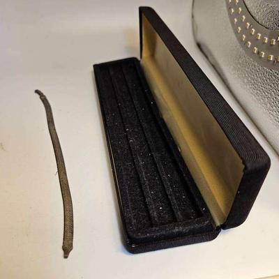 Sterling Silver Herringbone Bracelet With Original Box