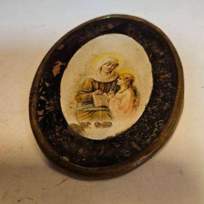 Religious Art Pendant Or Locket