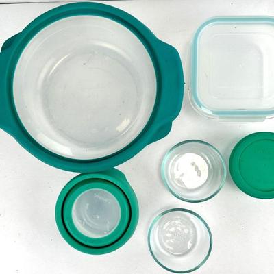 Sale Photo Thumbnail #45: Glass Bowls & Containers (Anchor Hocking, Pyrex)