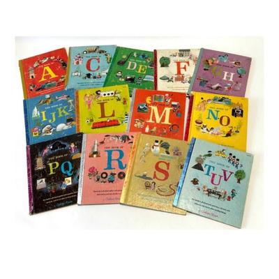 Sale Photo Thumbnail #73: Vintage 1965 Little Golden Books - Alphabet Series (13 Books)