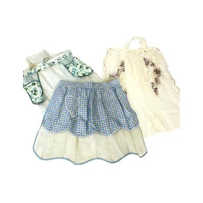 Sale Photo Thumbnail #66: Vintage Aprons - set of 3