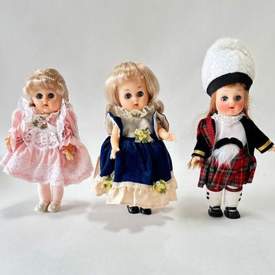 Sale Photo Thumbnail #74: Vintage Dolls - Vogue Little One, Effanbee Scotland Doll and Vogue Holiday Doll
