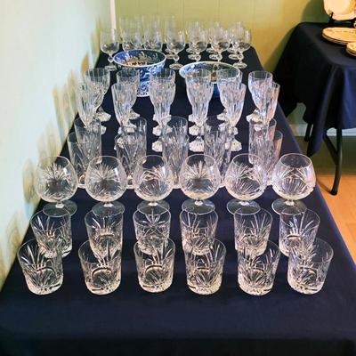 Gorham crystal glasses