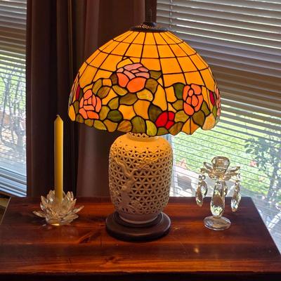 Tiffany style lamp